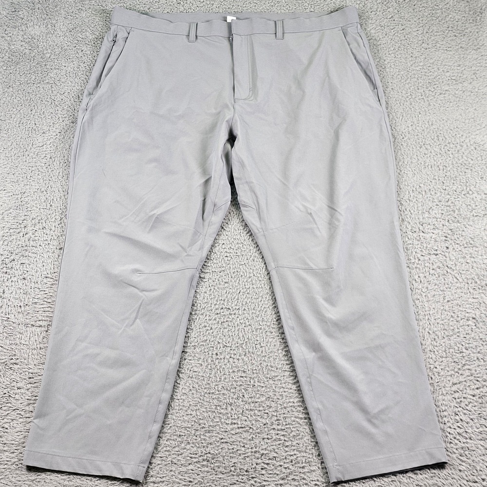 Fabletics Pants Mens 40x30 Gray Stretch Performance Golf Casual Athletic Travel